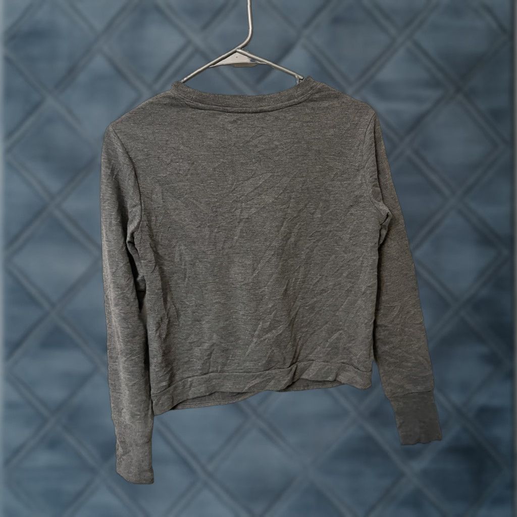 Banana Republic Banana Republic Oversized Grey Sweatshirt Size XS Knot Front Sweatshirt Women XS Gray Regular Knit Solid Size XS / US 0-2 / IT 36-38 - 1 Thumbnail