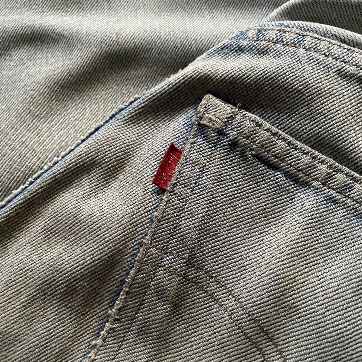 Levi's Rare Vintage 70s Redline Selvedge Levi’s 501 Jeans Size US 29 - 8 Thumbnail