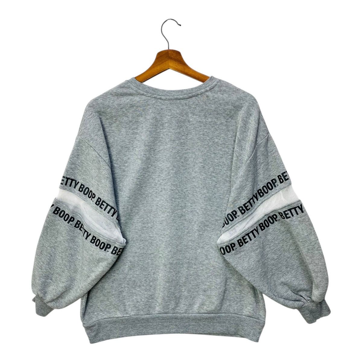 Cartoon Network Betty Boop Sweatshirt Spellout Pullover Jumper Size Medium Size US M / EU 48-50 / 2 - 5 Thumbnail