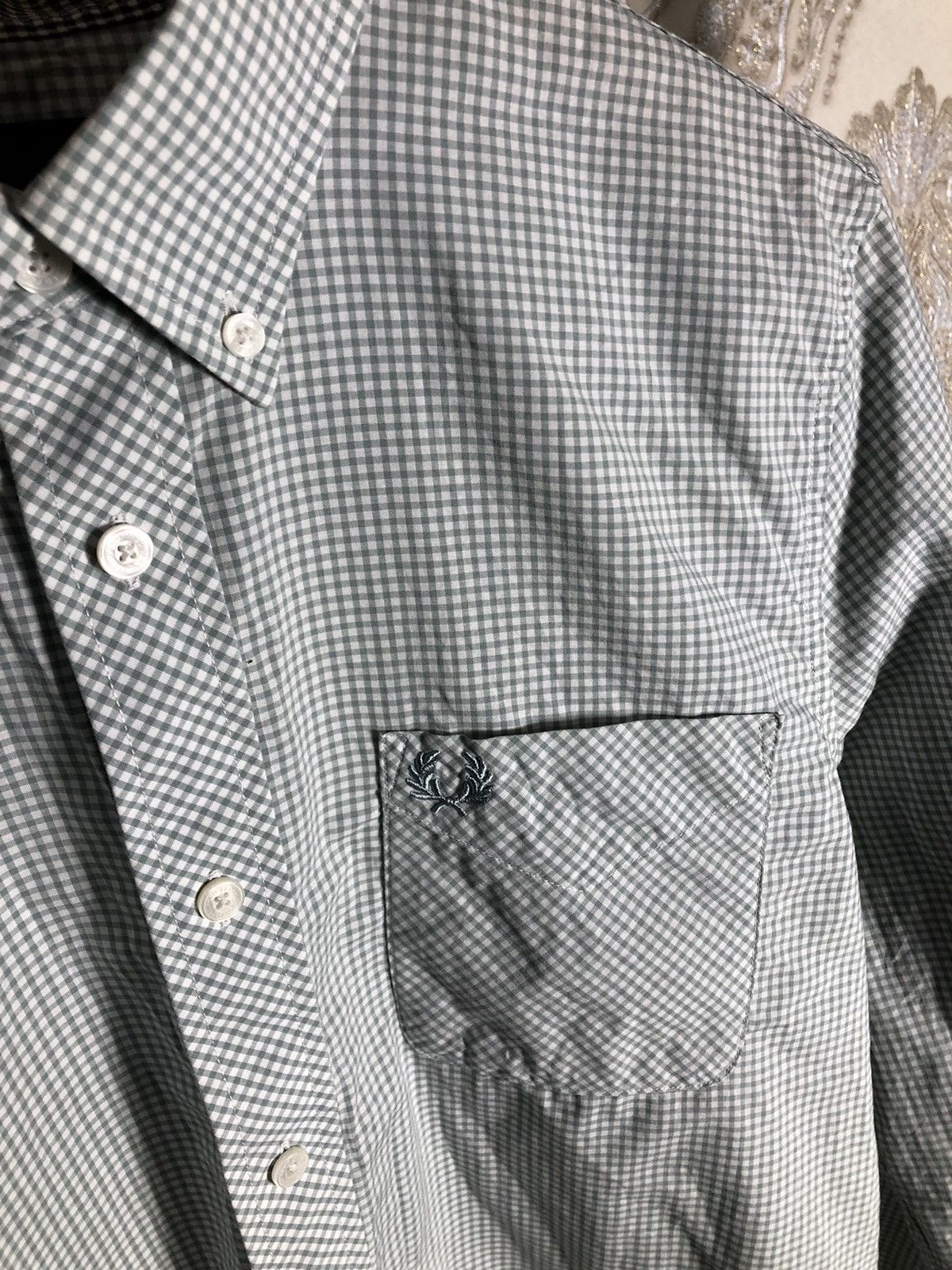 Fred Perry VINTAGE FRED PERRY CLASSIC DESIGNER CASUAL SHIRT DELUX Y2K Size US L / EU 52-54 / 3 - 3 Thumbnail
