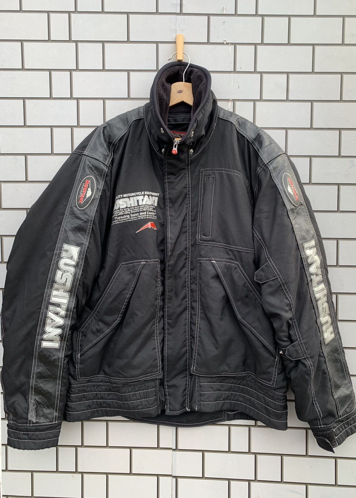 Japanese Brand Vintage Japanese Brand Khushitani Motorcycle Jacket Size US XL / EU 56 / 4 - 1 Thumbnail