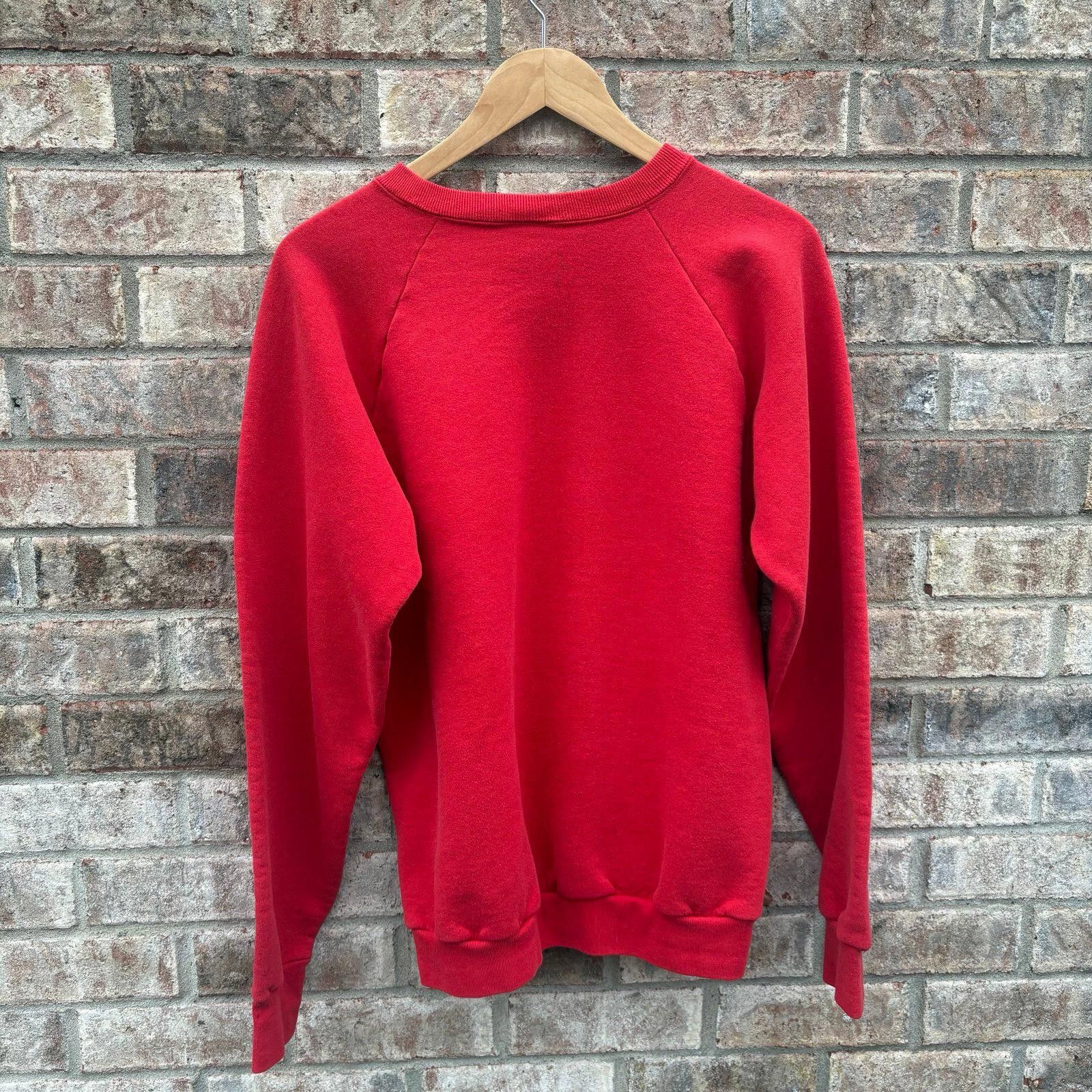 Fruit Of The Loom Vintage 80s Belmont Basketball sweatshirt Size US XL / EU 56 / 4 - 5 Thumbnail