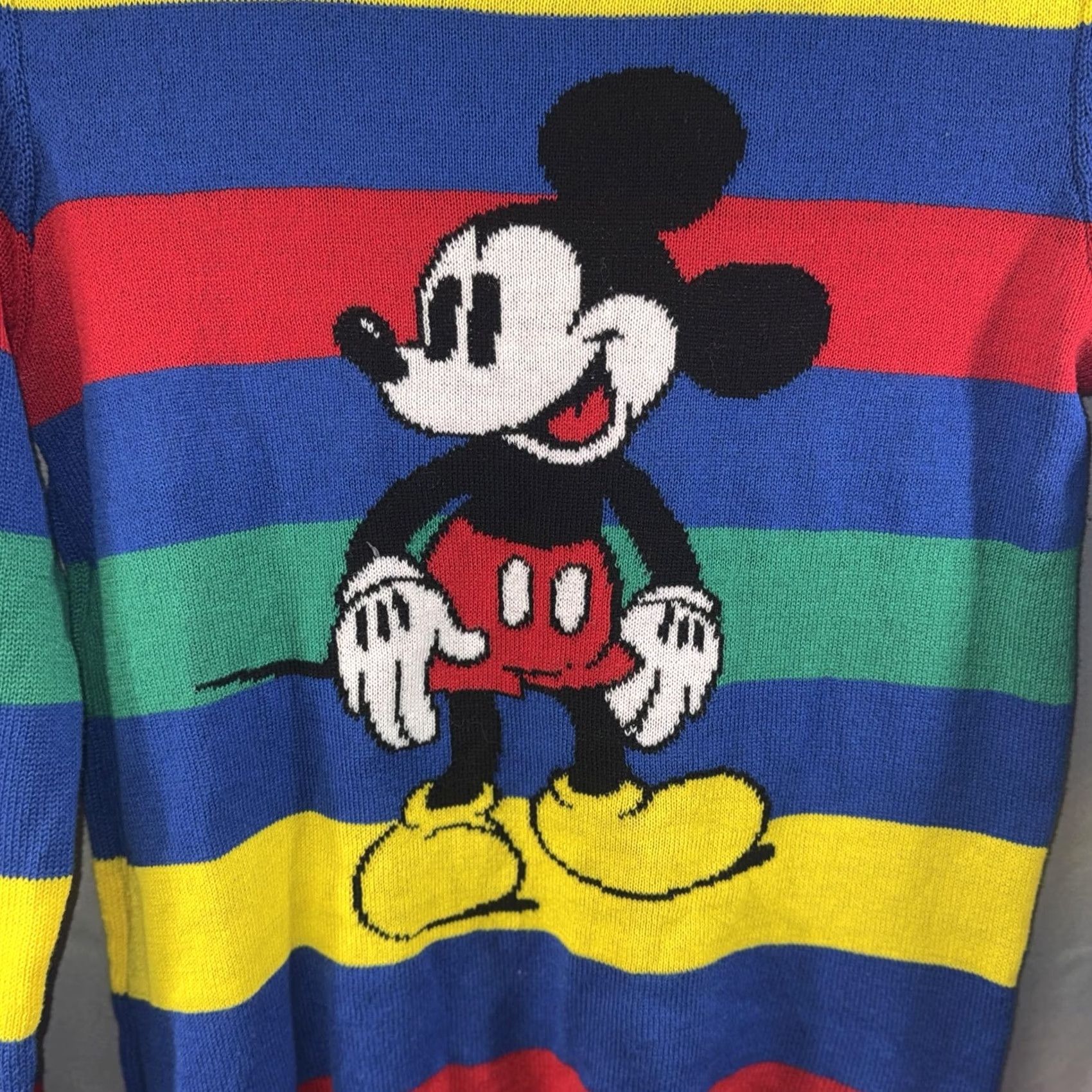 Disney VINTAGE Disney Mickey Mouse Sweater? Size XL / US 12-14 / IT 48-50 - 3 Thumbnail