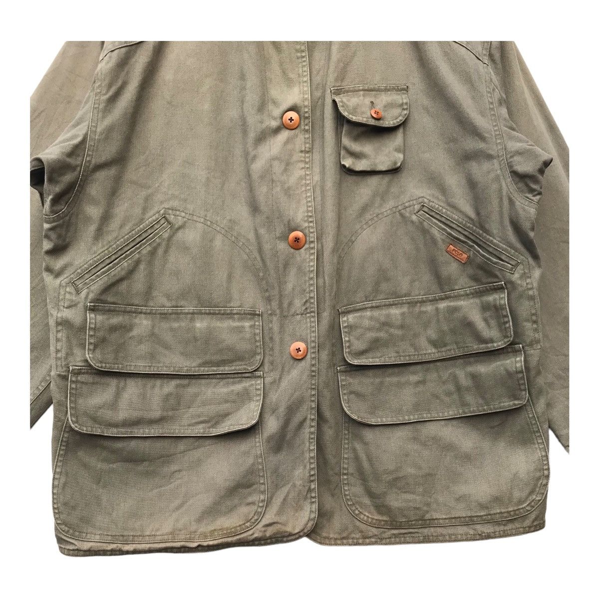 Polo Ralph Lauren Vintage Polo Ralph Lauren Riversible Field Coat Heavy Jacket Size US L / EU 52-54 / 3 - 13 Thumbnail