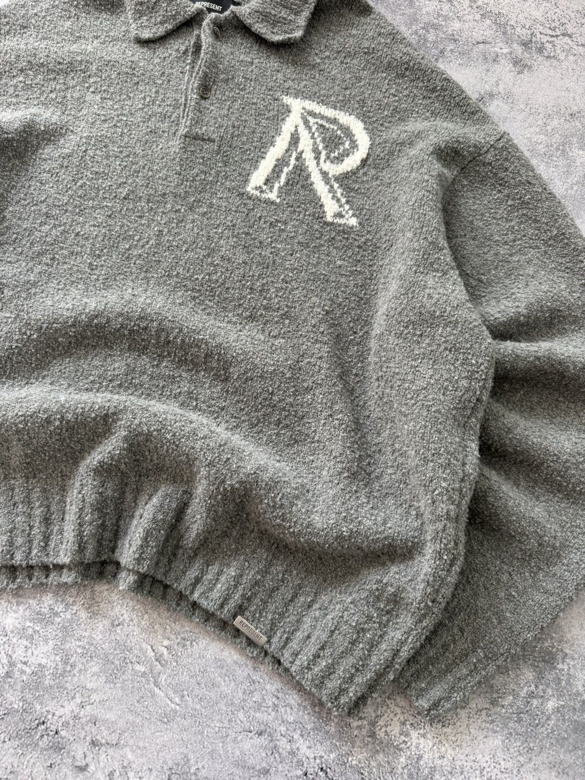 Represent Clo. Rare Represent Polo Baggy Knitwear Size US L / EU 52-54 / 3 - 3 Thumbnail