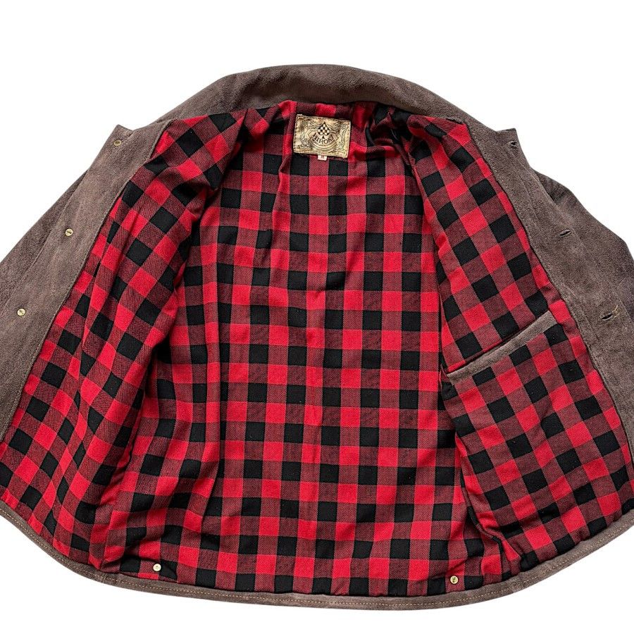 Designer × Genuine Leather Trucker Leather Jacket Size US M / EU 48-50 / 2 - 3 Thumbnail