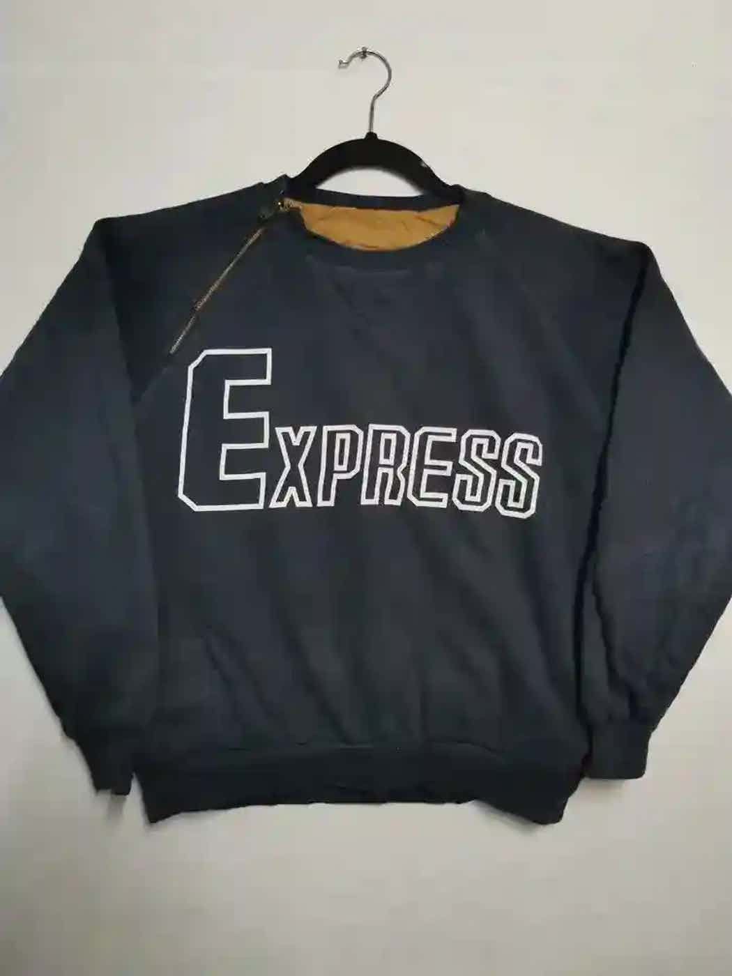 Express Vintage Express Big Logo Sweatshirt Size US L / EU 52-54 / 3 - 1 Thumbnail