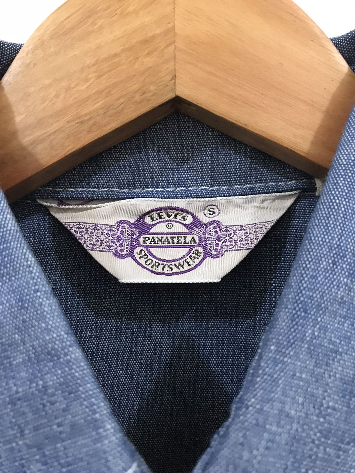 Levi's × Vintage Vintage Levis Panatela Shirt Big E Size US S / EU 44-46 / 1 - 5 Thumbnail