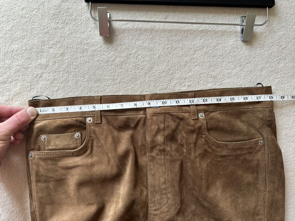 Saint Laurent Paris SS20 $3k+ 🤑 Saint Laurent suede leather pants trousers Size US 36 / EU 52 - 8 Thumbnail