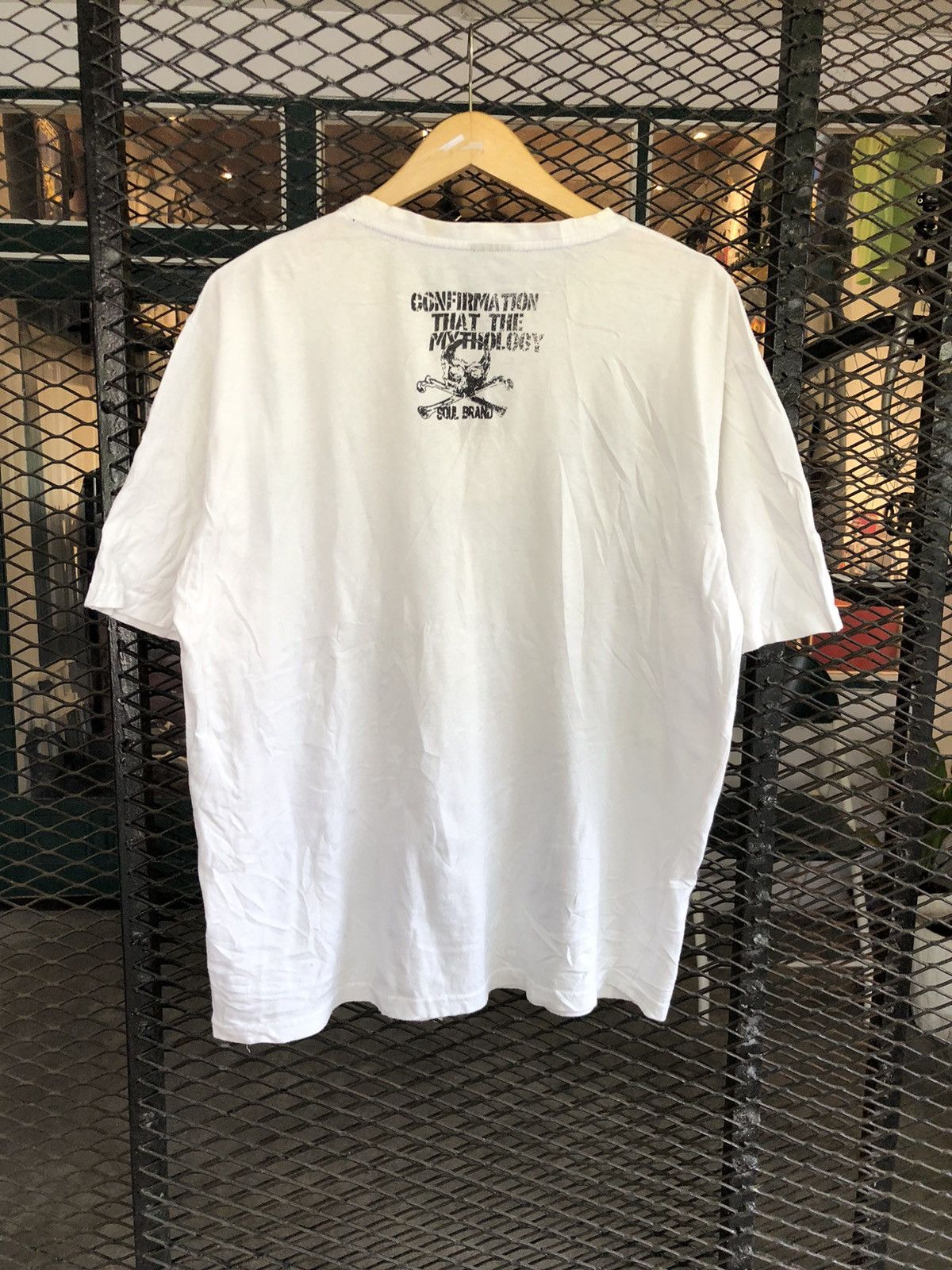 If Six Was Nine × Japanese Brand × Le Grande Bleu (L.G.B.) JAPANESE SOUL BRAND POEM PUNK GOTHICSTYLE TEE Size US XL / EU 56 / 4 - 5 Thumbnail