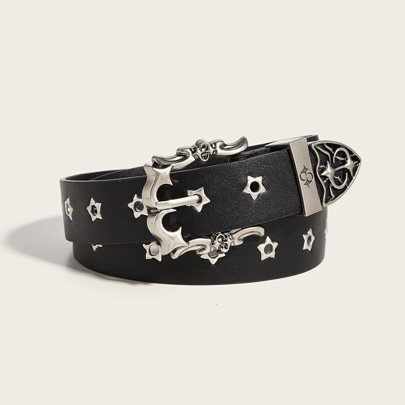 Jewelry Star Eye Rivet Studded Belt Size ONE SIZE - 1 Preview