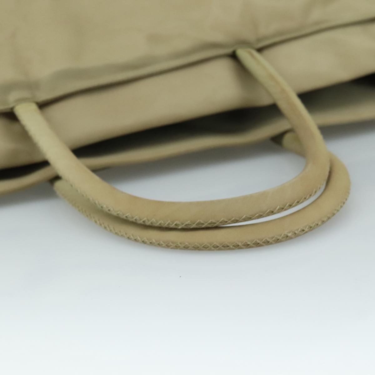 Prada PRADA Tote Bag Nylon Beige Silver Size ONE SIZE - 7 Thumbnail