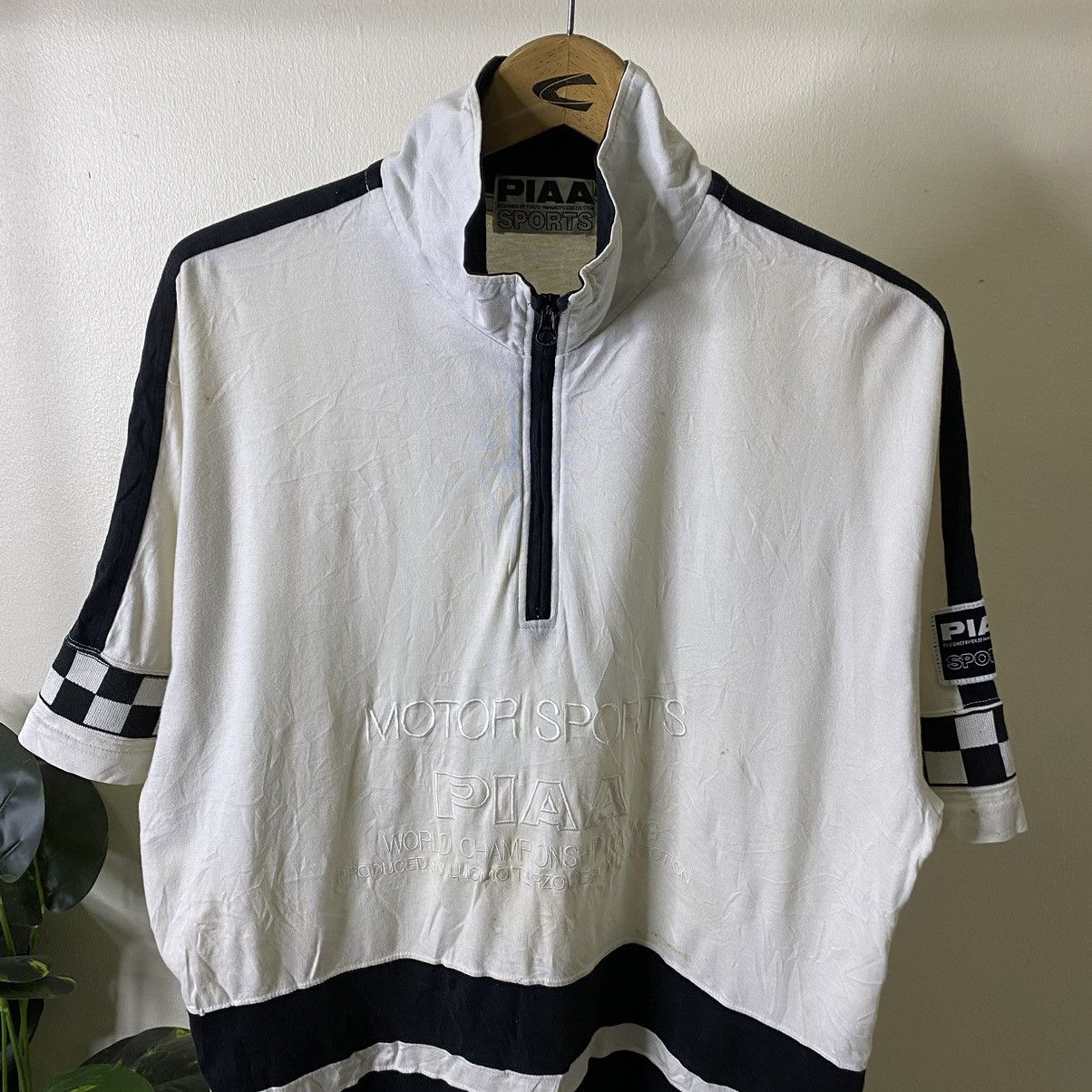 Other Vintage 90s Piaa Motorsport World Champions Half Zipper Tee Size US L / EU 52-54 / 3 - 2 Thumbnail