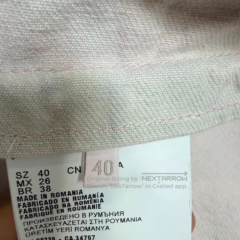 Prada Prada Pink old denim jacket Size XS / US 0-2 / IT 36-38 - 5 Thumbnail