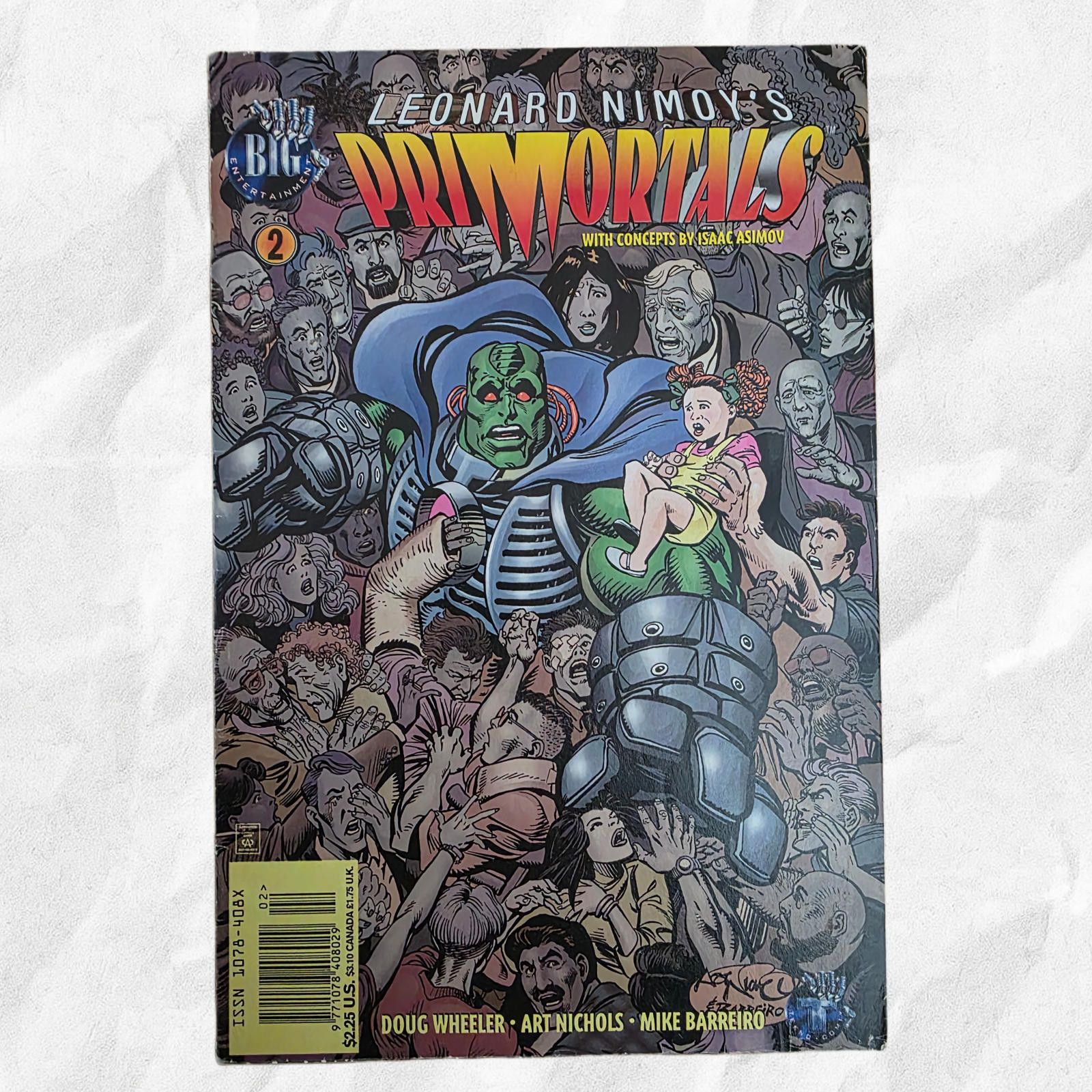 Other Leonard Nimoy’s Primortals Vol 2 #2 1996 Sci‑Fi Comic (C) Size ONE SIZE - 1 Thumbnail