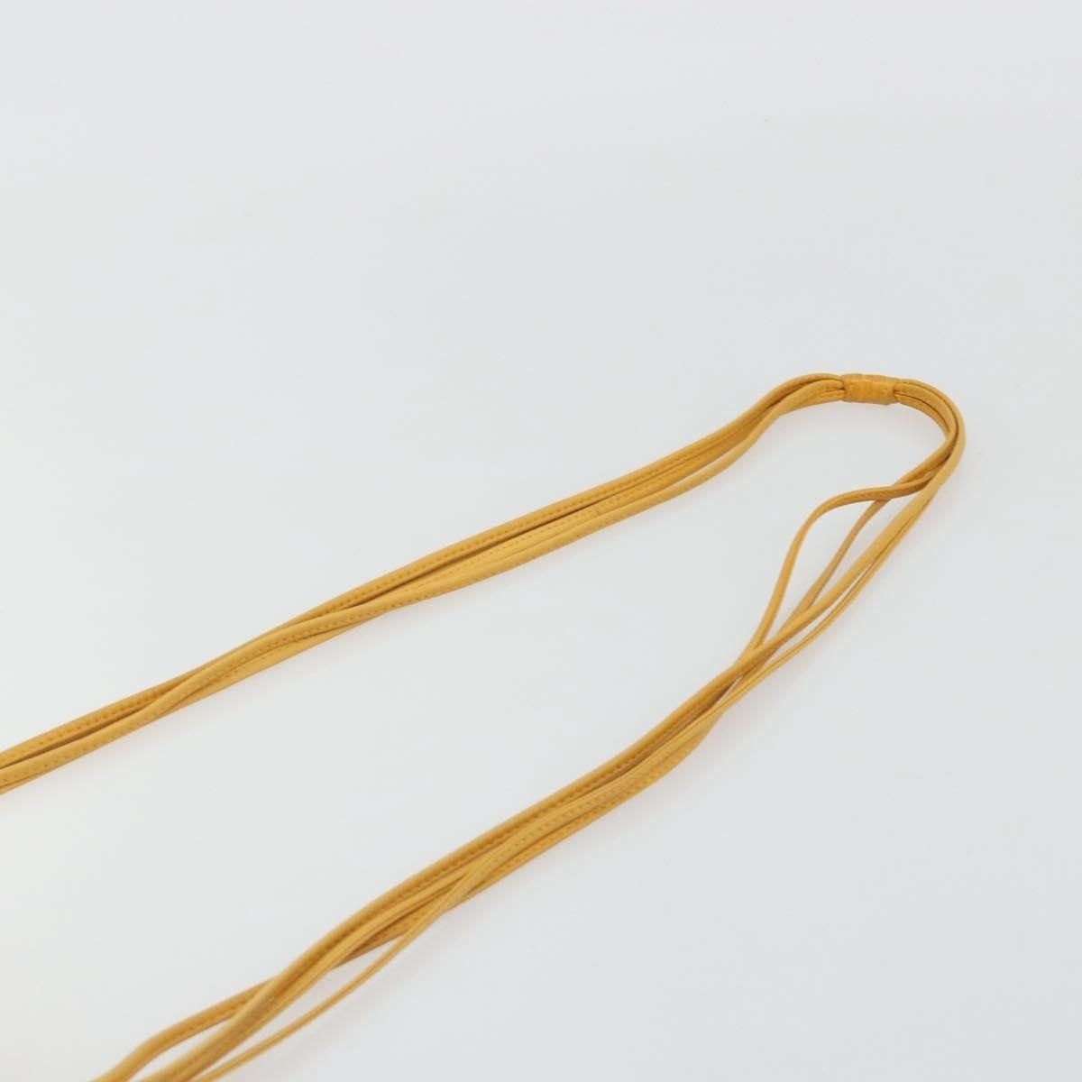 Chanel Chanel Matelasse Silk Shoulder Bag Yellow Size ONE SIZE - 6 Thumbnail