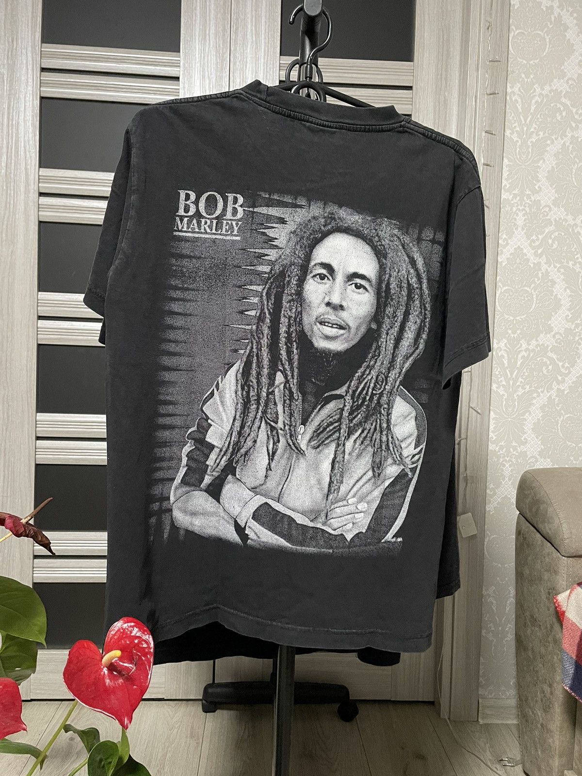 Band Tees Vintage 90s Bob Marley Double Sided Reggae Band Tee Size US M / EU 48-50 / 2 - 2 Thumbnail