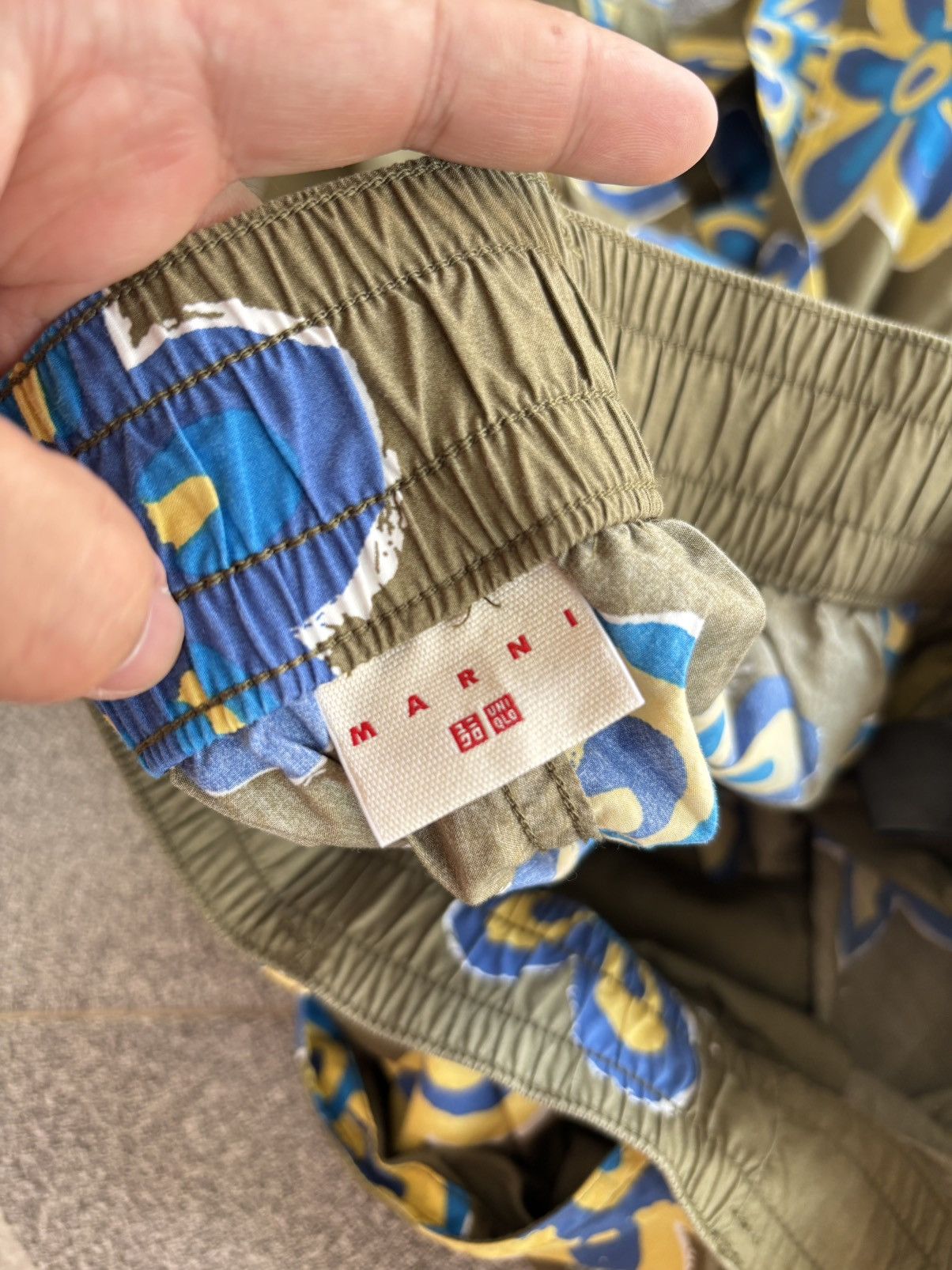 Marni × Uniqlo Marni x Uniqlo Floral Pants SS 2022 Size US 30 / EU 46 - 6 Thumbnail