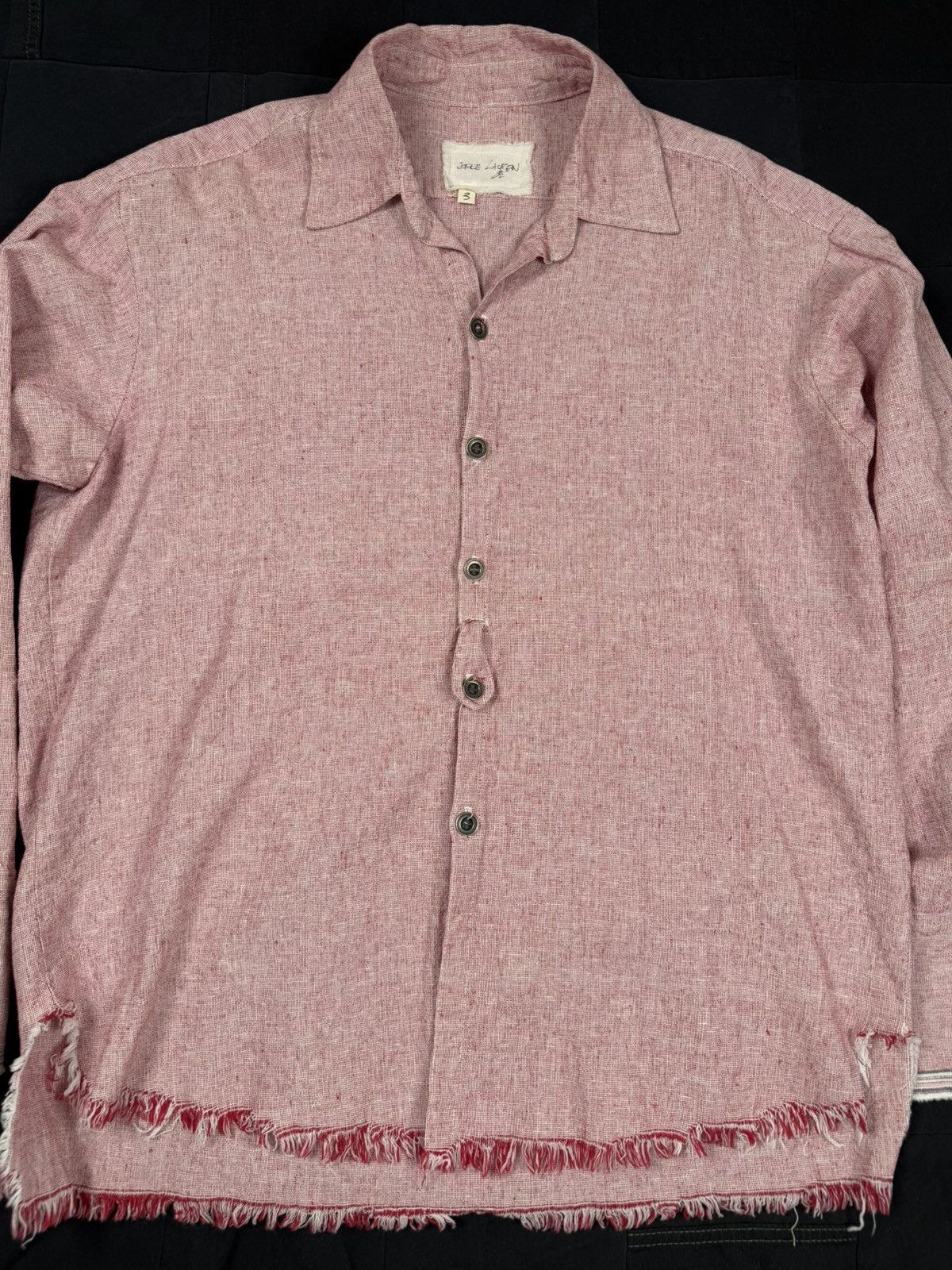 Greg Lauren Collared Studio Shirt Size US L / EU 52-54 / 3 - 3 Thumbnail