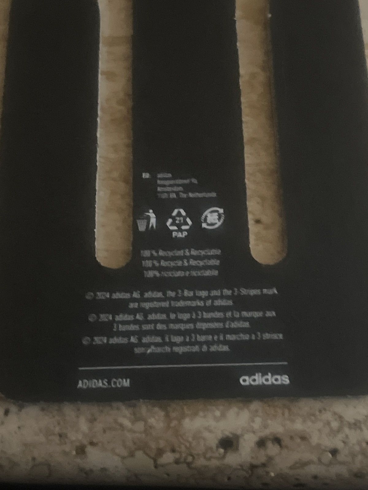 Adidas Adilette Shower Slides Size US 10 / EU 43 - 5 Thumbnail