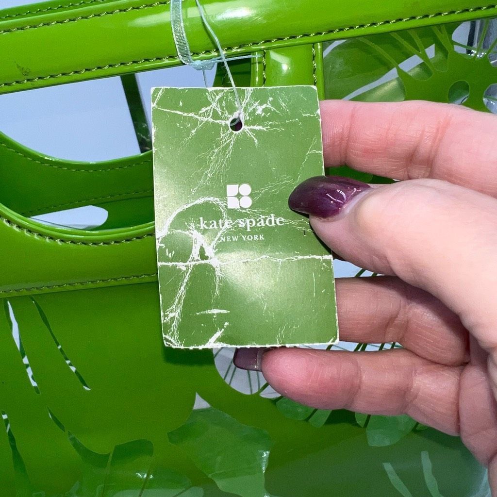 Kate Spade Kate Spade Kei Bloomington Clear Apple Top Handle Clutch Bag Size ONE SIZE - 5 Thumbnail