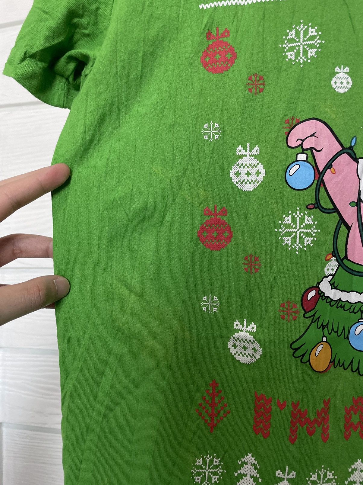 Nickelodeon PATRICK STAR CHRISTMAS NICKELODEON (2023) Size US M / EU 48-50 / 2 - 4 Thumbnail