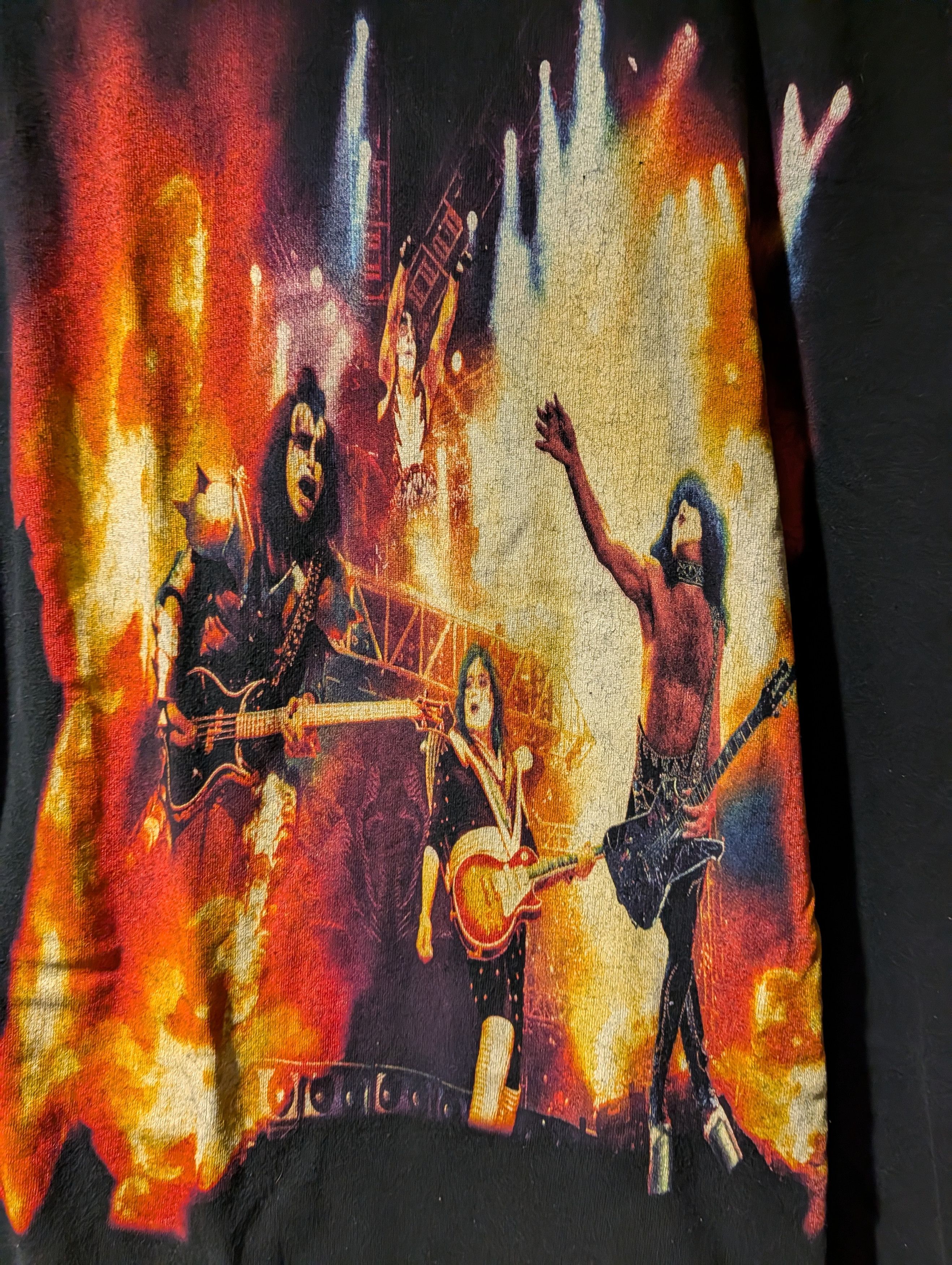 Band Tees Vintage 2000 Kiss Rocks Scranton I Was There Tour T-Shirt Size US XL / EU 56 / 4 - 2 Thumbnail