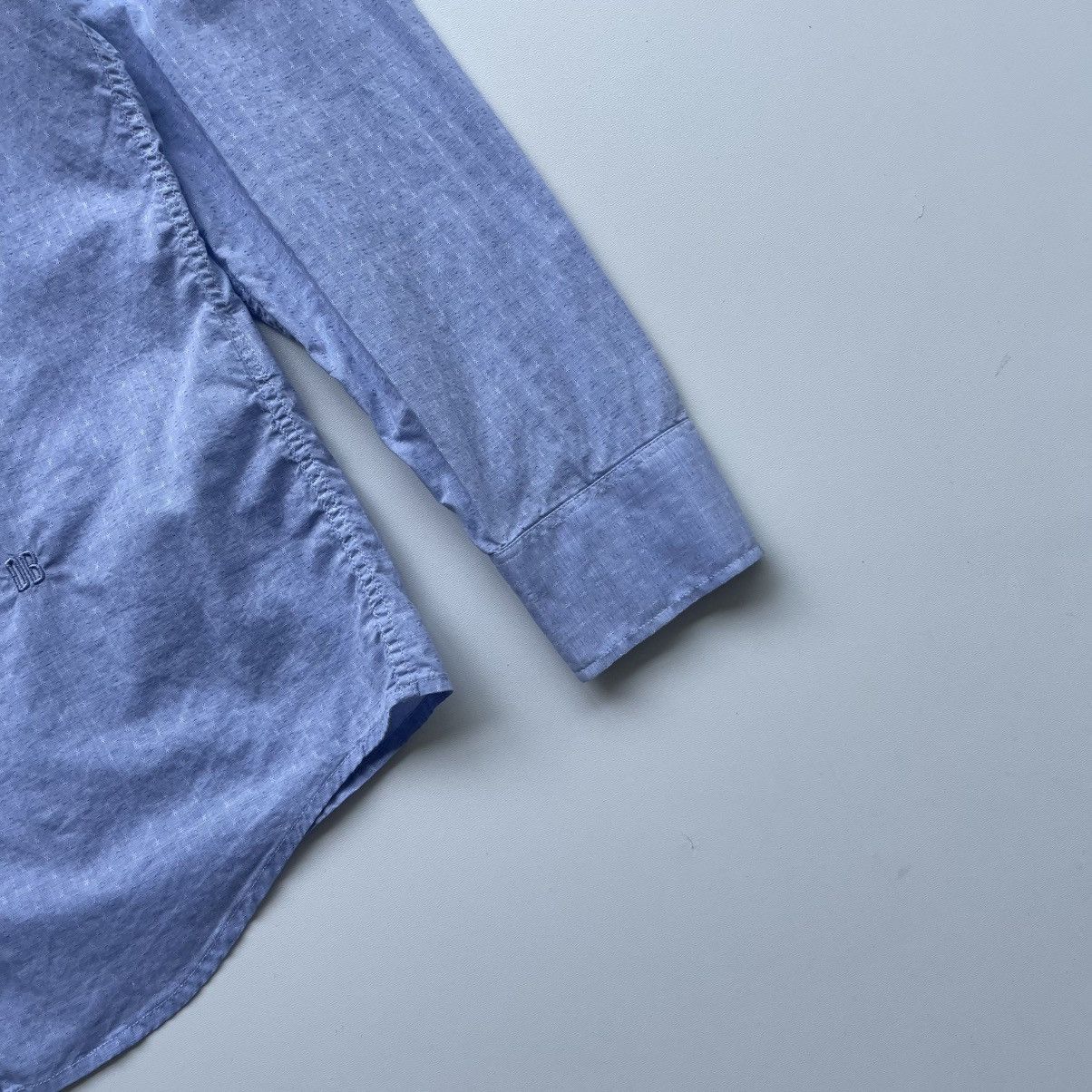 Dirk Bikkembergs Dirk Bikkembergs Cotton Regular Fit Button Ups Shirt Blue Size US M / EU 48-50 / 2 - 4 Thumbnail