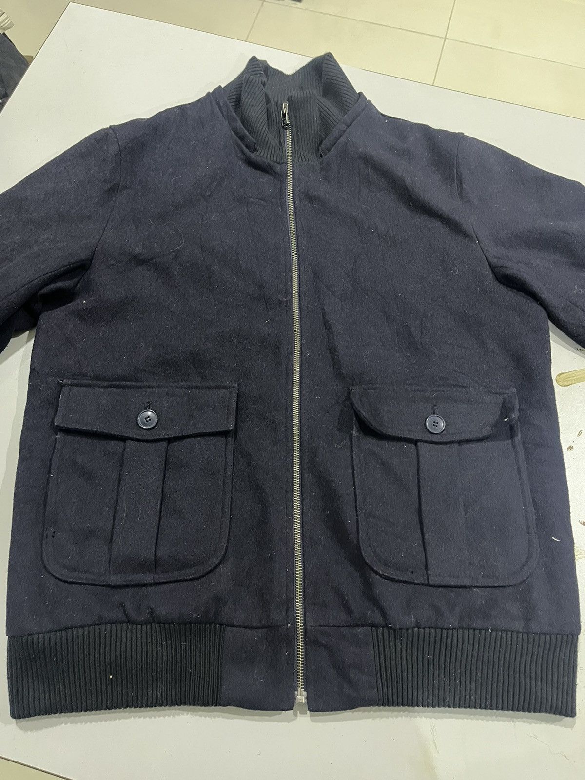 Global Work Japanese Brand Global Work Varsity Jacket Size US XL / EU 56 / 4 - 2 Thumbnail