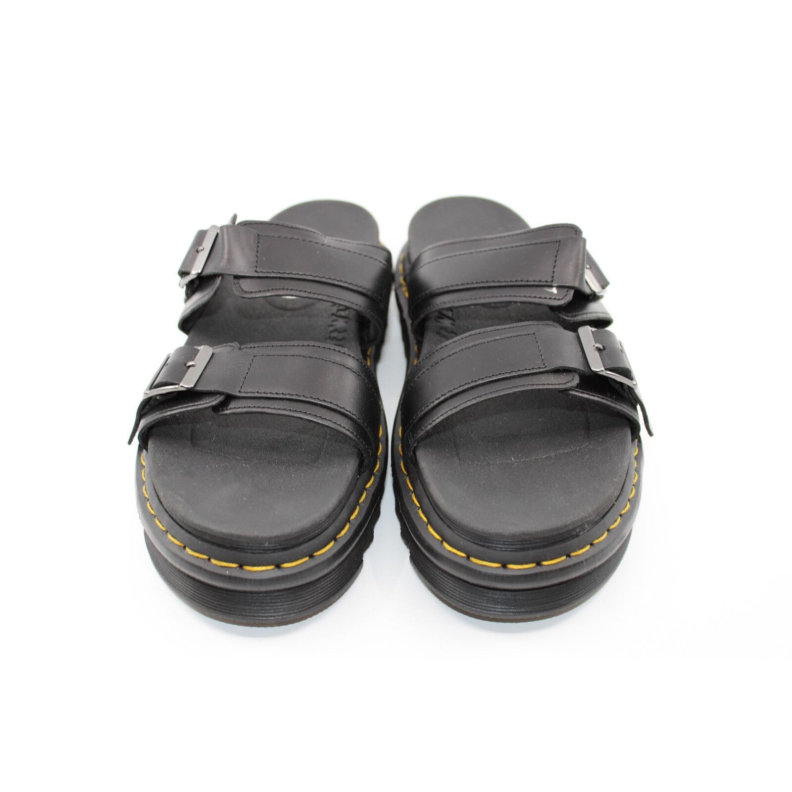 Dr. Martens New DR. MARTENS Unisex-Adult Myles Sandal Black Size Mens 13 Size US 13 / EU 46 - 2 Thumbnail