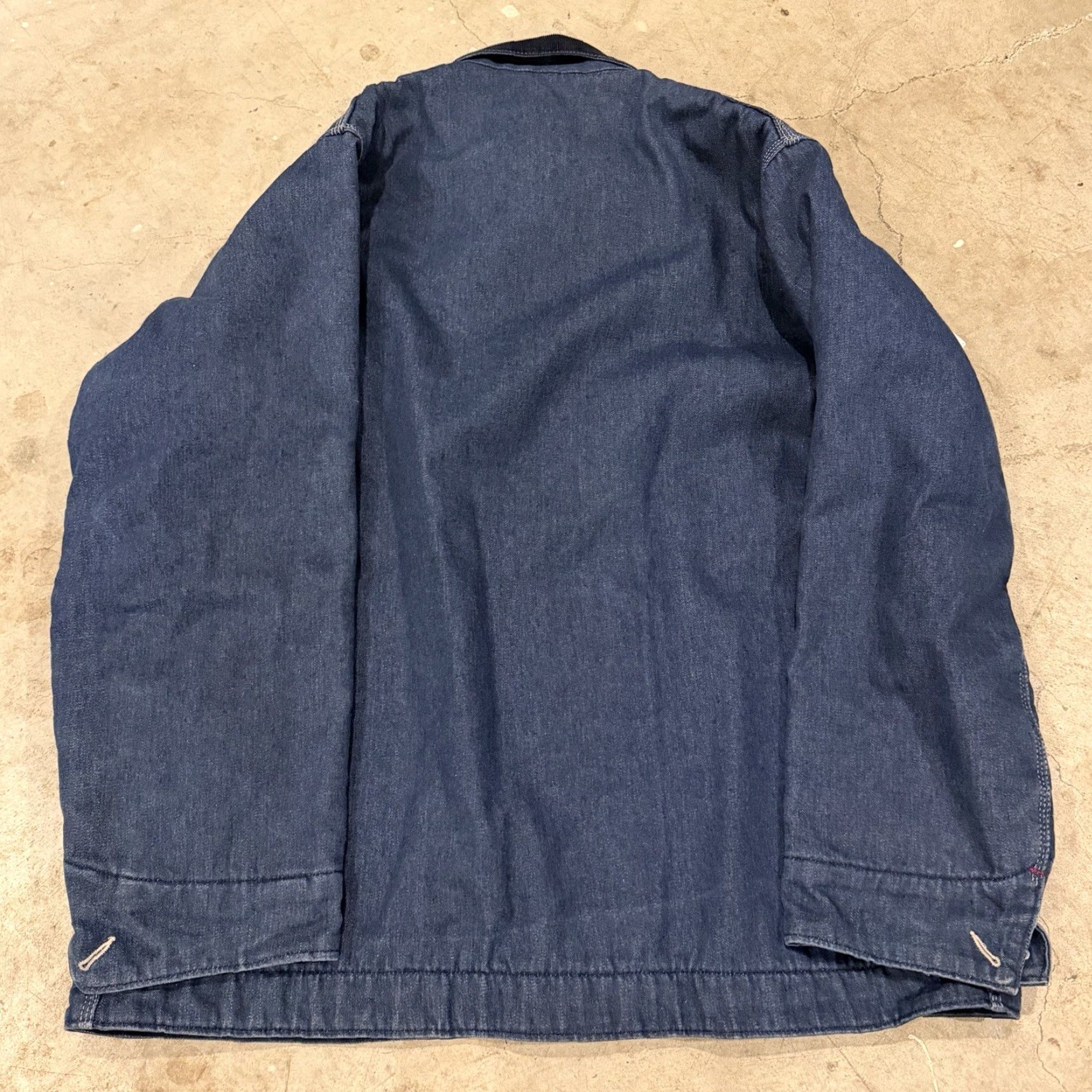 Vintage VINTAGE Big Mac Denim Work Chore Coat Jacket XL - Mechanic Engineer - Jeans Jean Jacket Size US 36 / EU 52 - 3 Thumbnail