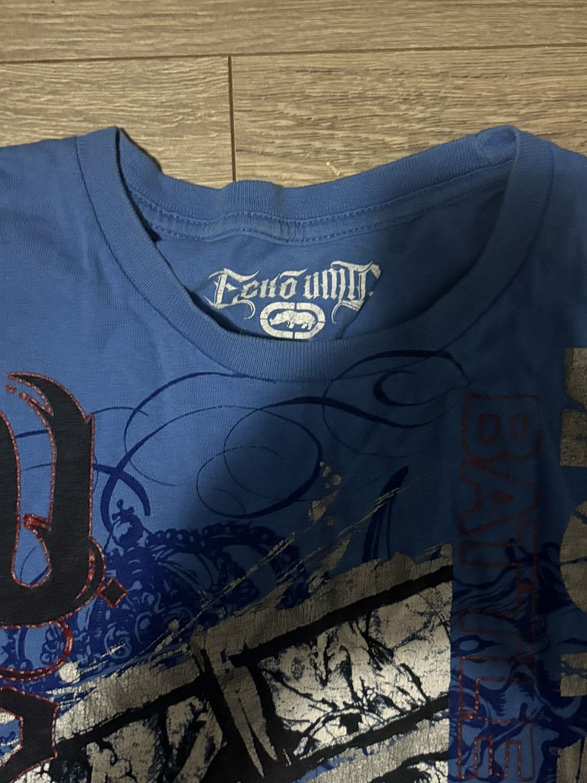 Ecko Unltd. ecko unltd. bold skull and crossbones graphic t-shirt Size US L / EU 52-54 / 3 - 2 Thumbnail