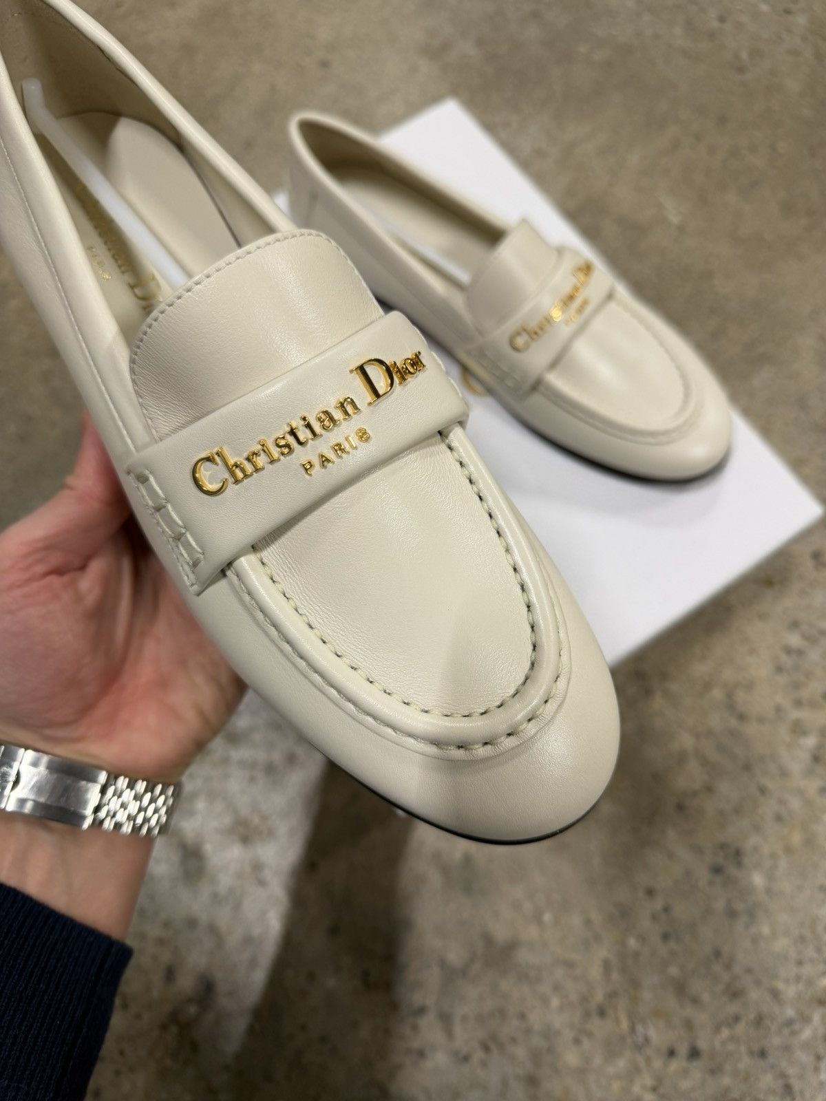 Dior Dior Boy Leather Loafer NEW 1300$ Size US 9 / IT 39 - 2 Thumbnail