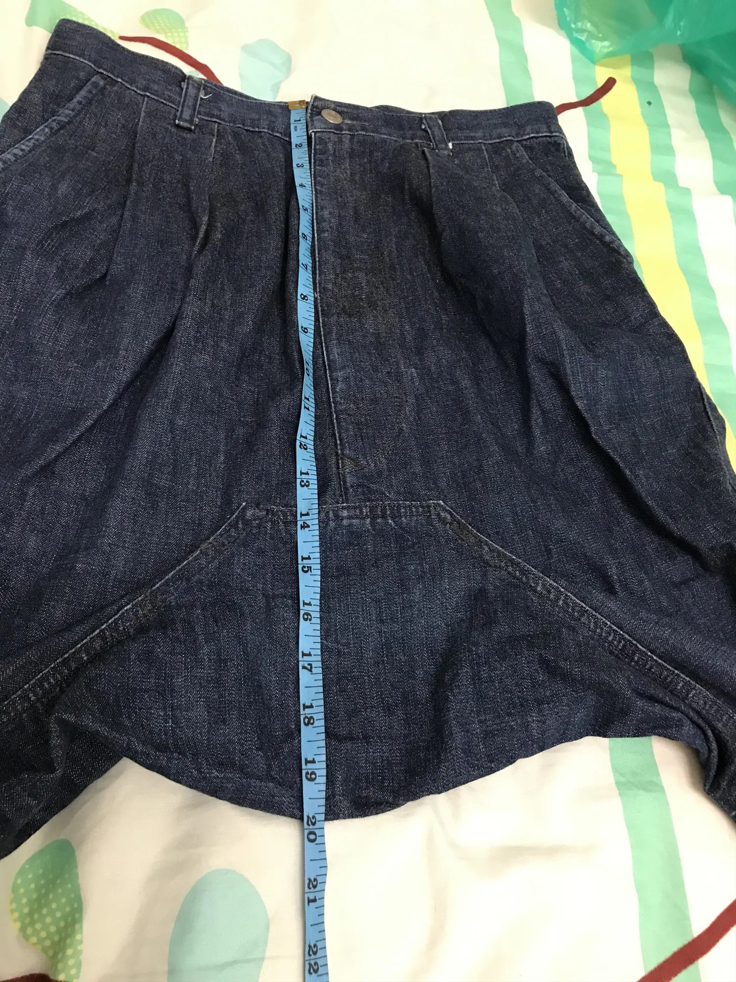 Issey Miyake Issey Miyake Double Pleated Denim Size US 31 - 9 Thumbnail