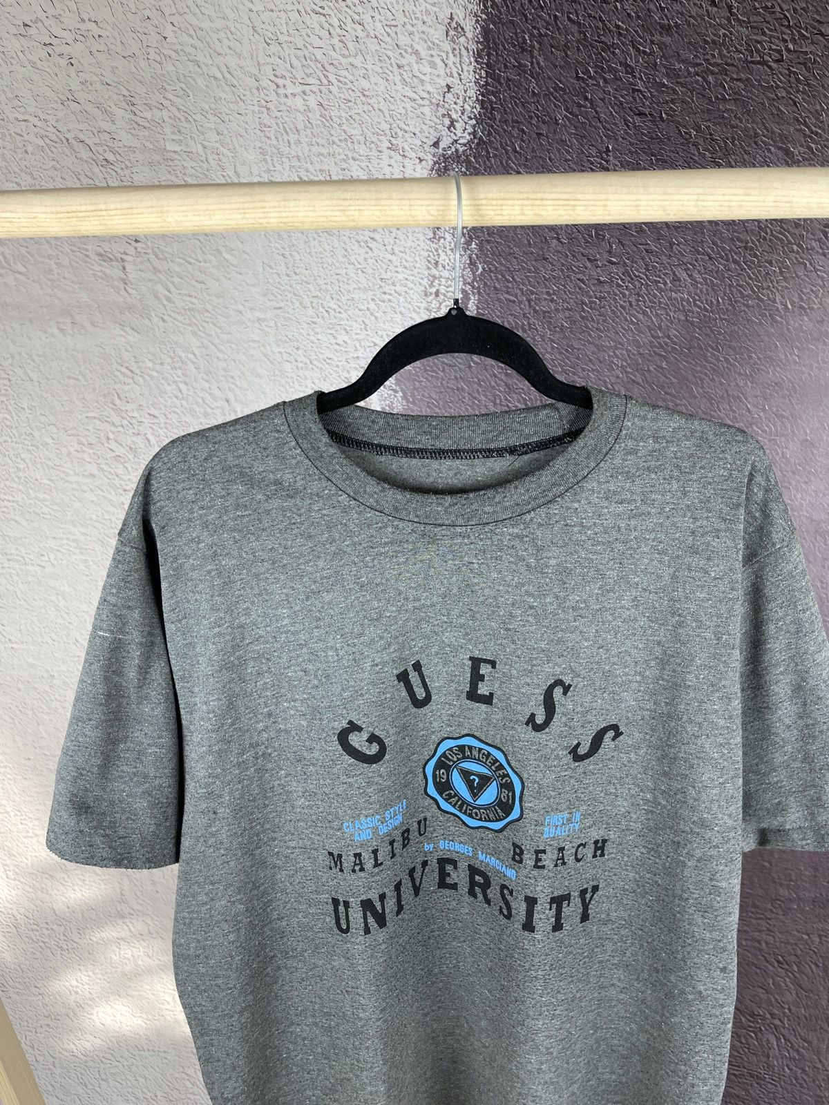 Georges Marciano Guess Malibu Beach University by Georges Marciano 90s tee Size US L / EU 52-54 / 3 - 2 Thumbnail