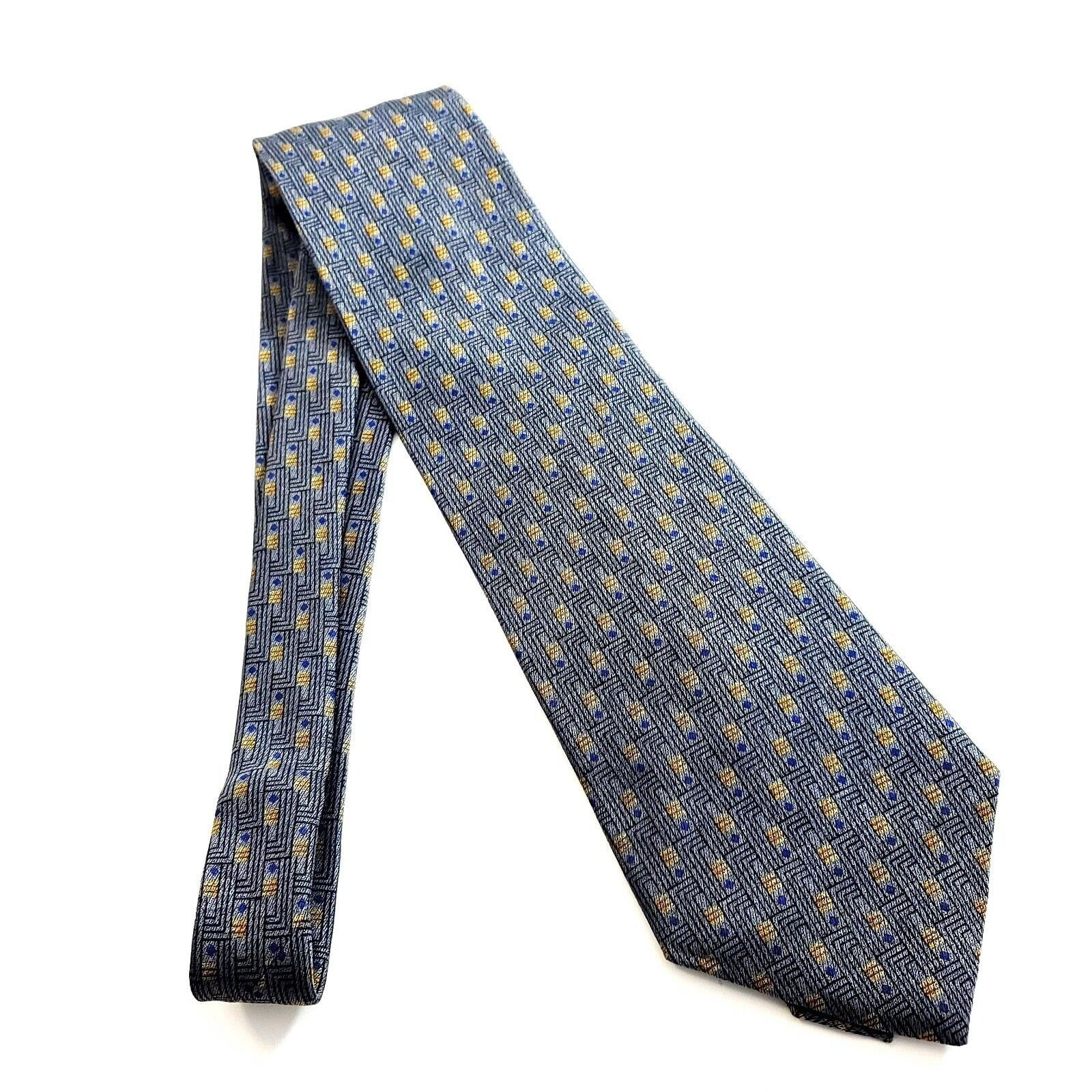 Perry Ellis Perry Ellis Portfolio Woven Gray Blue Brown Geometric Short Size ONE SIZE - 6 Thumbnail
