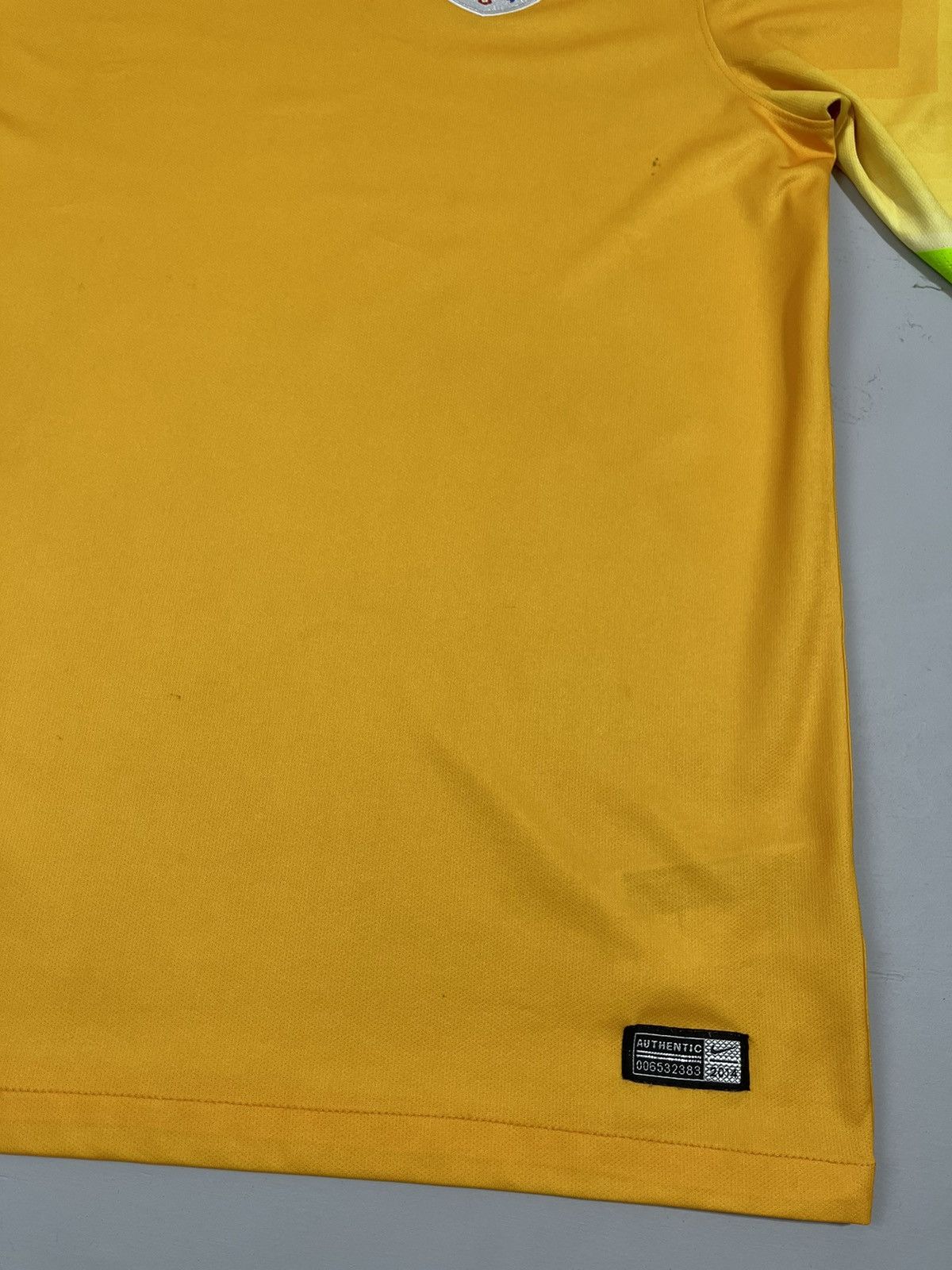 Nike Nike England Team Goalkeeper Soccer Jersey 2014 Blokecore Size US L / EU 52-54 / 3 - 11 Thumbnail