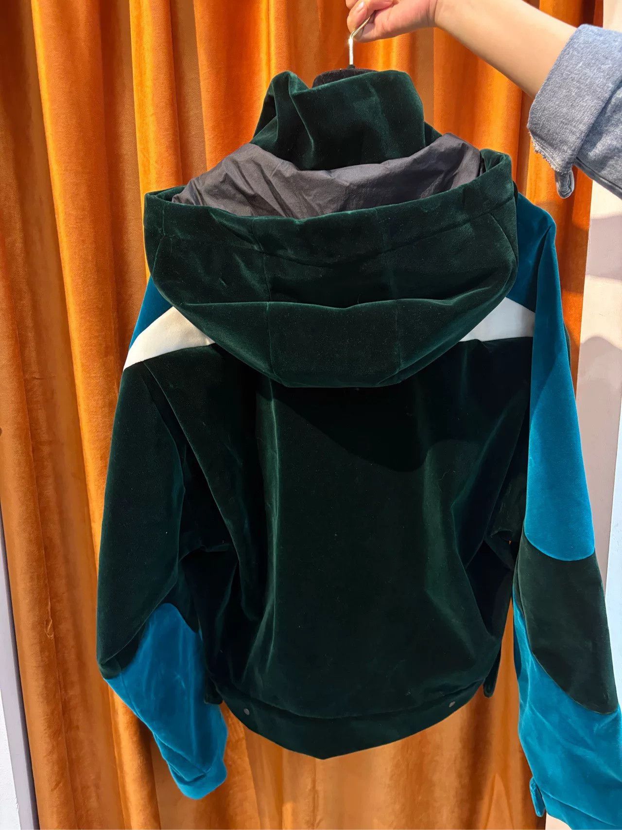 Louis Vuitton louis vuitton blue green gradient baseball jacket Size US M / EU 48-50 / 2 - 2 Thumbnail