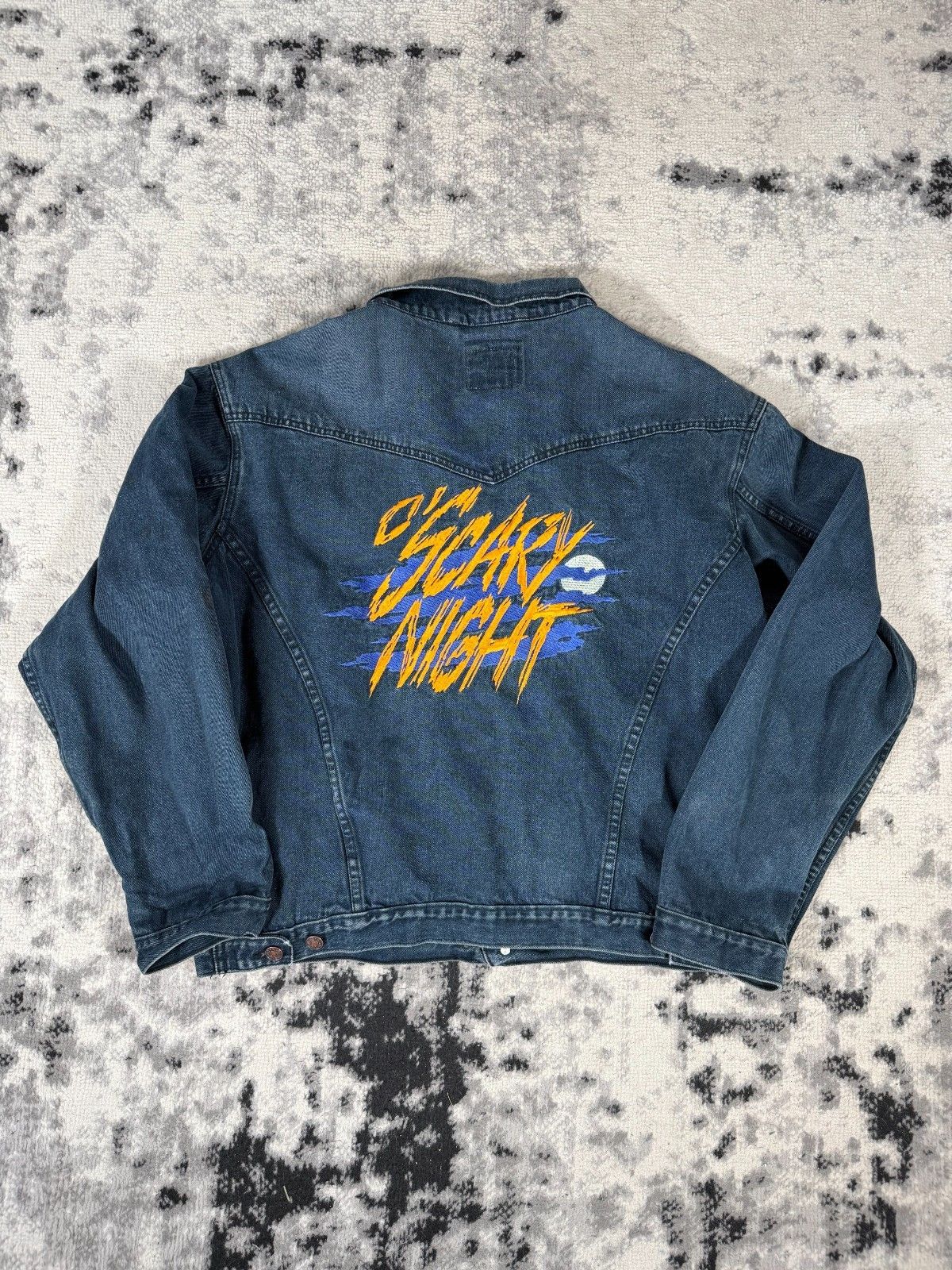 Vintage Vintage Jameson Whisky Back Embroidery Denim Jacket Size US L / EU 52-54 / 3 - 4 Thumbnail