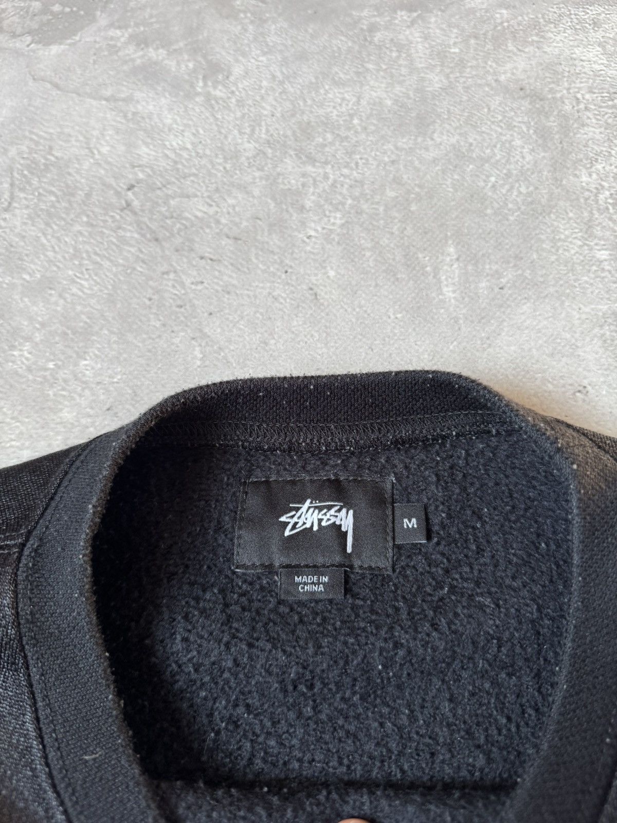 Stussy Stussy Black TrackCrew Sweatshirt Size US M / EU 48-50 / 2 - 9 Thumbnail