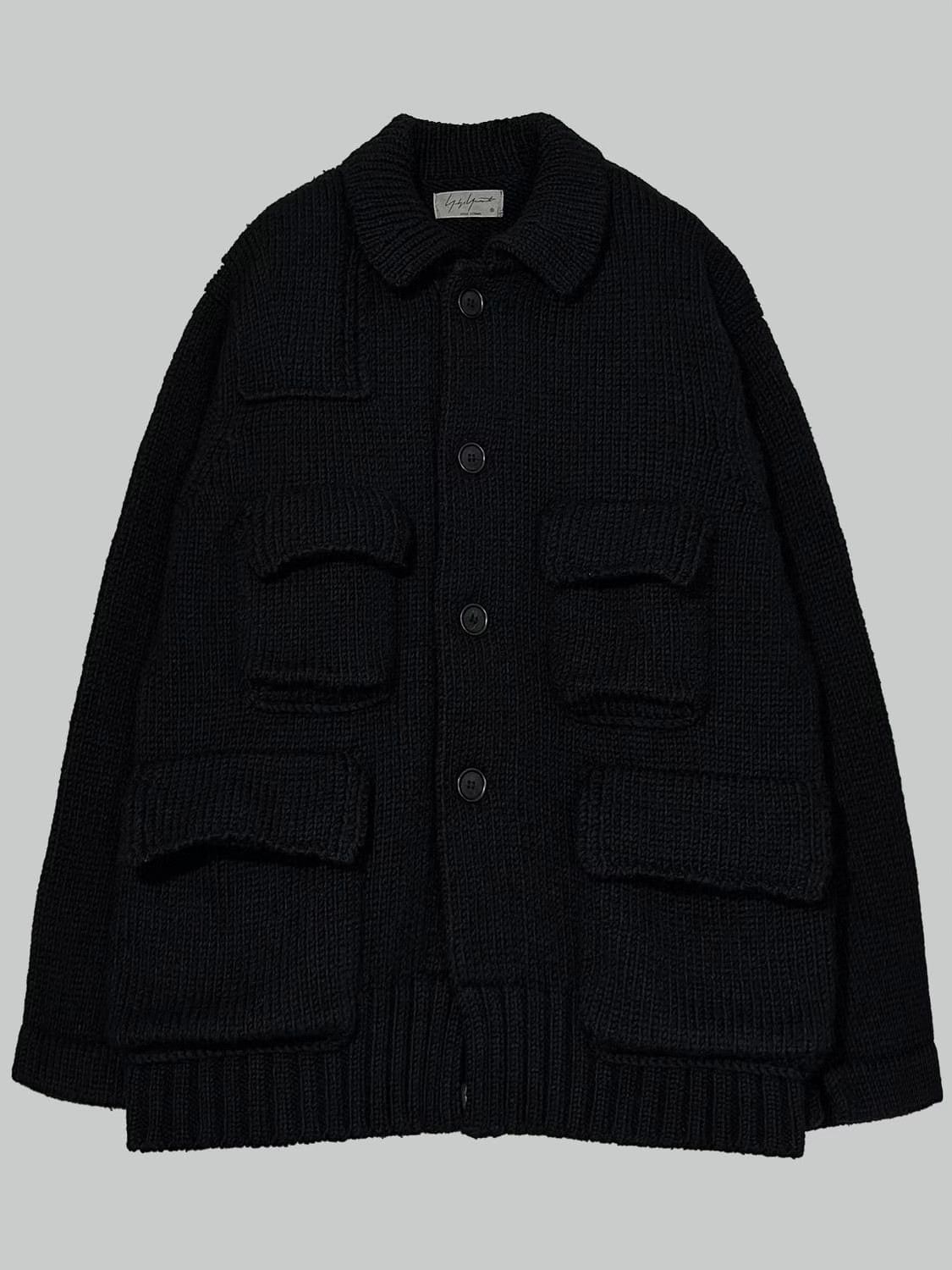 Yohji Yamamoto Yohji Yamamoto Vintage Knit Jacket Size US M / EU 48-50 / 2 - 1 Thumbnail