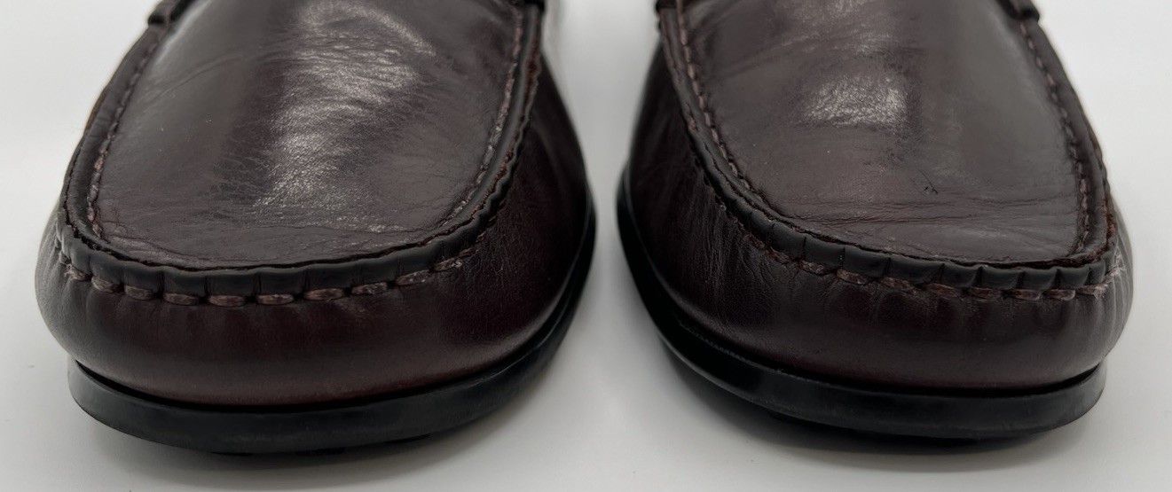 Zelli Zelli Monza Italian Calfskin Burgundy Driver Loafers Size 10 Size US 10 / EU 43 - 7 Thumbnail