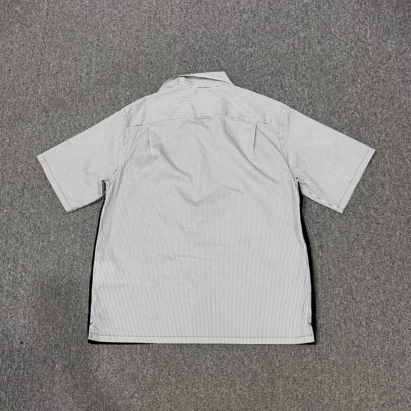 Prada Prada Nylon Paneled Triangle Logo SS Shirt M 99New Size US M / EU 48-50 / 2 - 2 Thumbnail