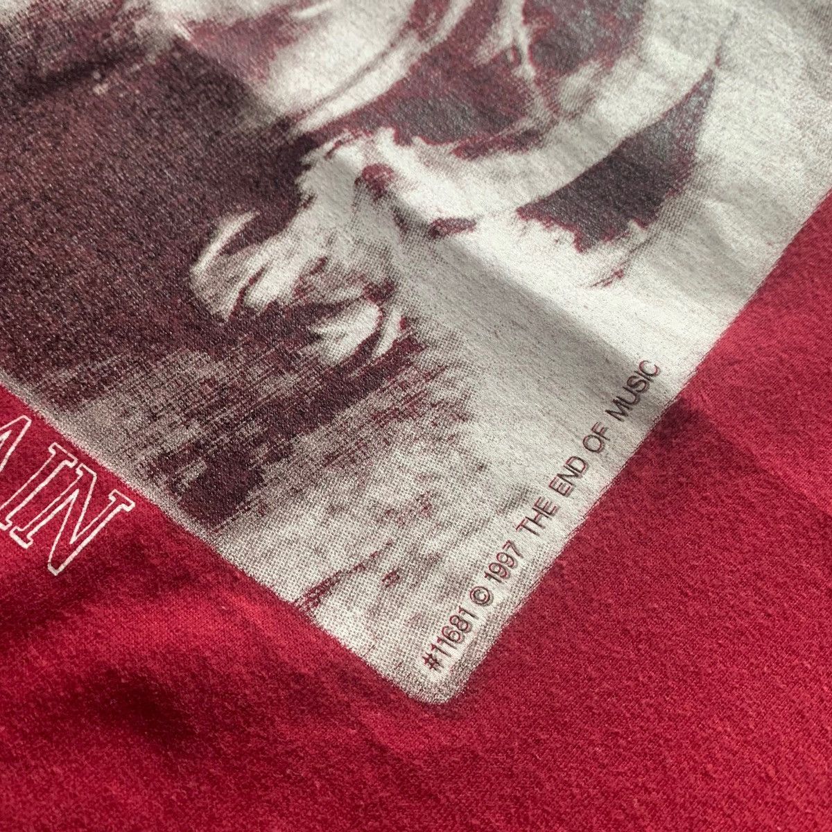 Vintage 90s Kurt Cobain RIP