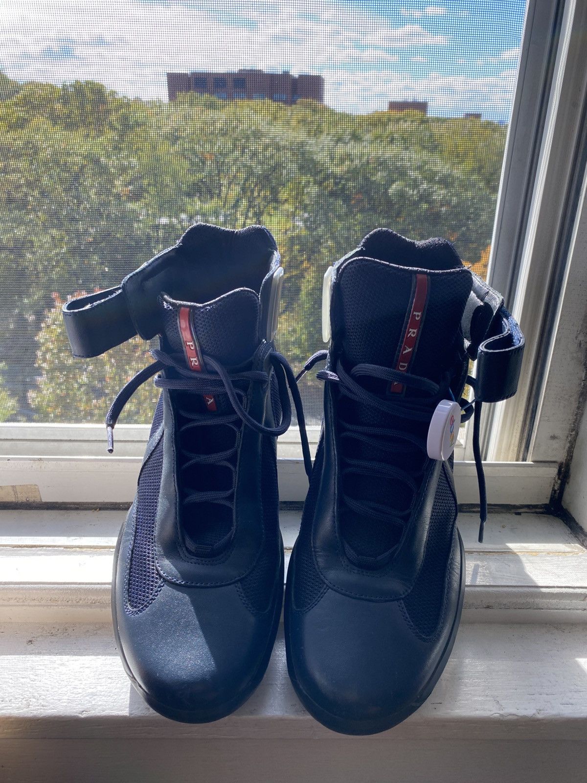 Prada Vintage Hightop Prada American Cups Size US 10 / EU 43 - 4 Thumbnail