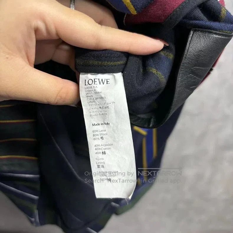 Loewe Loewe Colorblock Stripe Logo Shirt Jacket. Size US XS / EU 42 / 0 - 5 Thumbnail