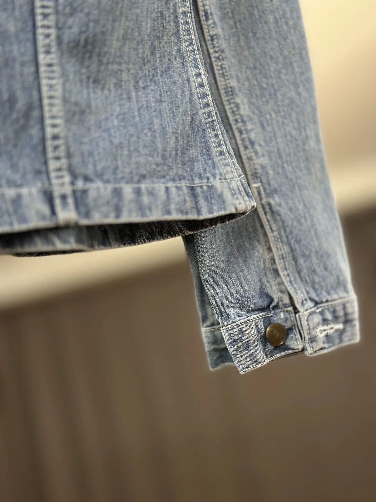 If Six Was Nine Dolce Gabbana Jacket Leather Denim Vintage Diesel style Punk Size US S / EU 44-46 / 1 - 21 Thumbnail