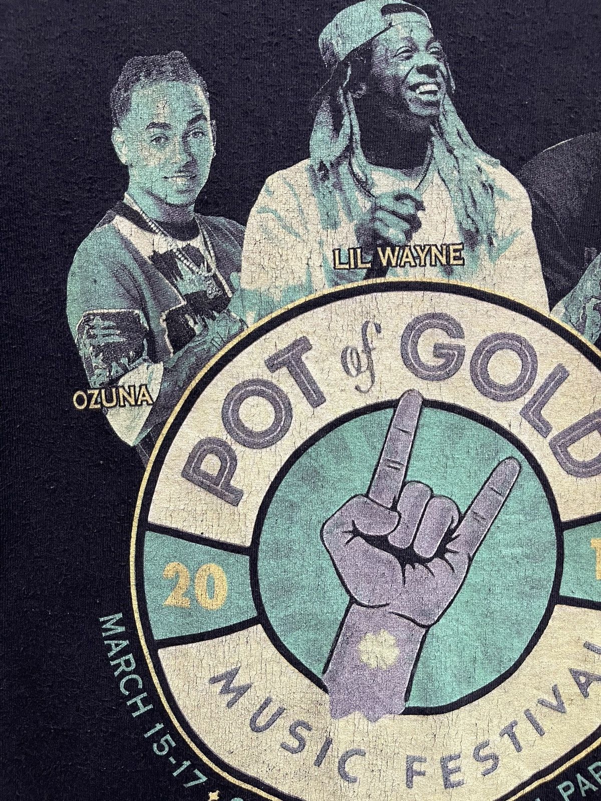 Band Tees Pot Of Gold 2019 Music Festival🔥🔥🔥 Size US L / EU 52-54 / 3 - 3 Thumbnail