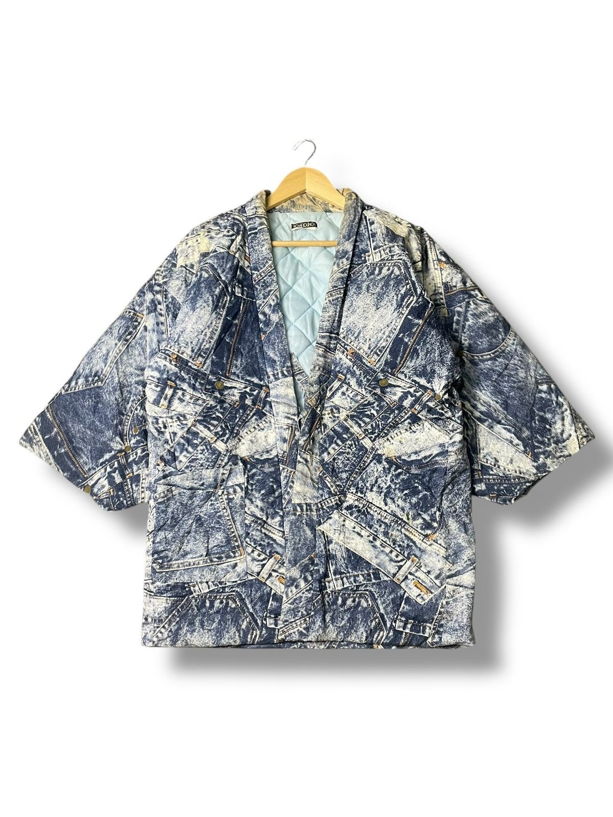 Japanese Brand × Vintage Vintage HOME LOUNGE Backprint Kimono (77) Size US S / EU 44-46 / 1 - 2 Thumbnail