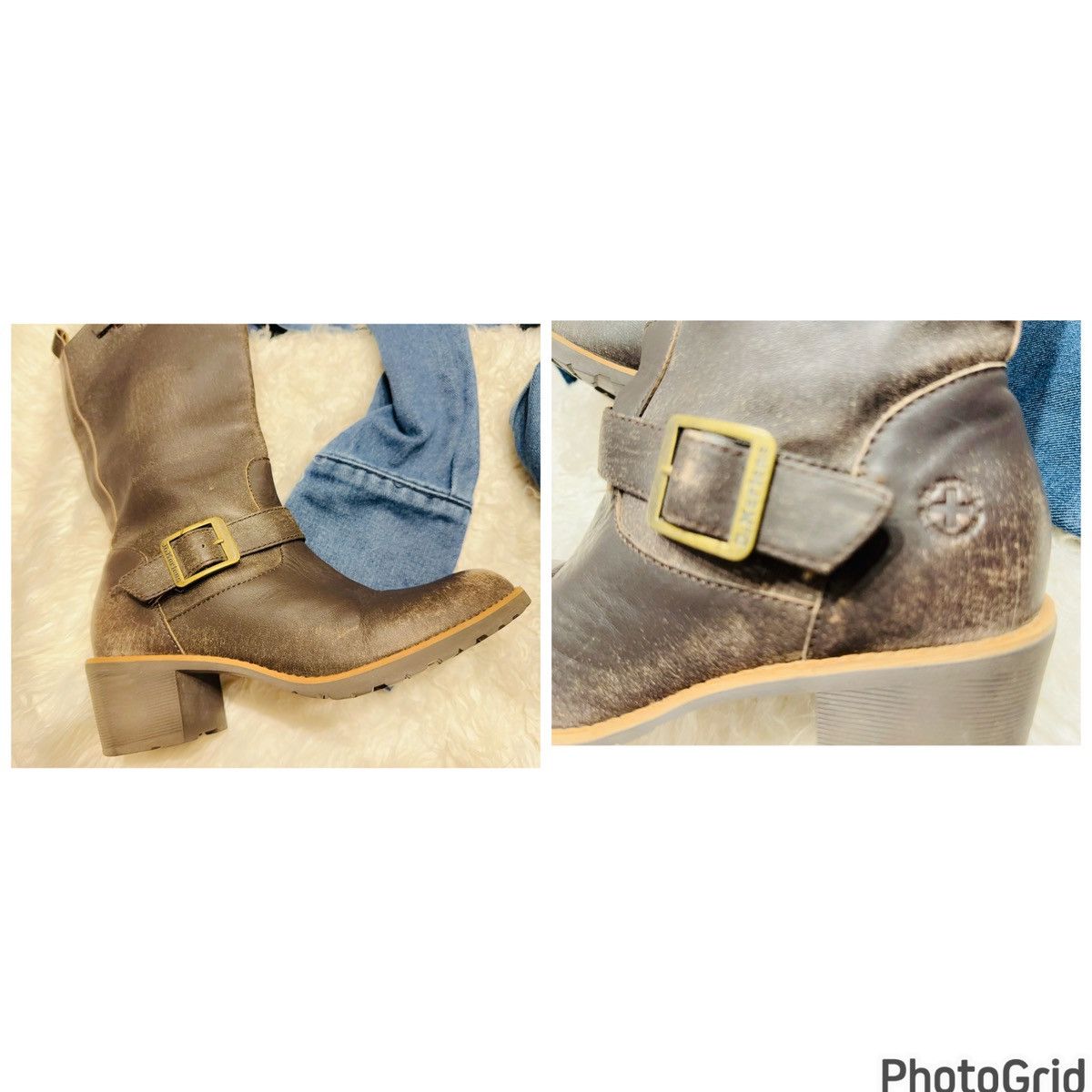 Dr. Martens Dr. Martens Becca Distressed Boots Size US 8 / IT 38 - 6 Thumbnail